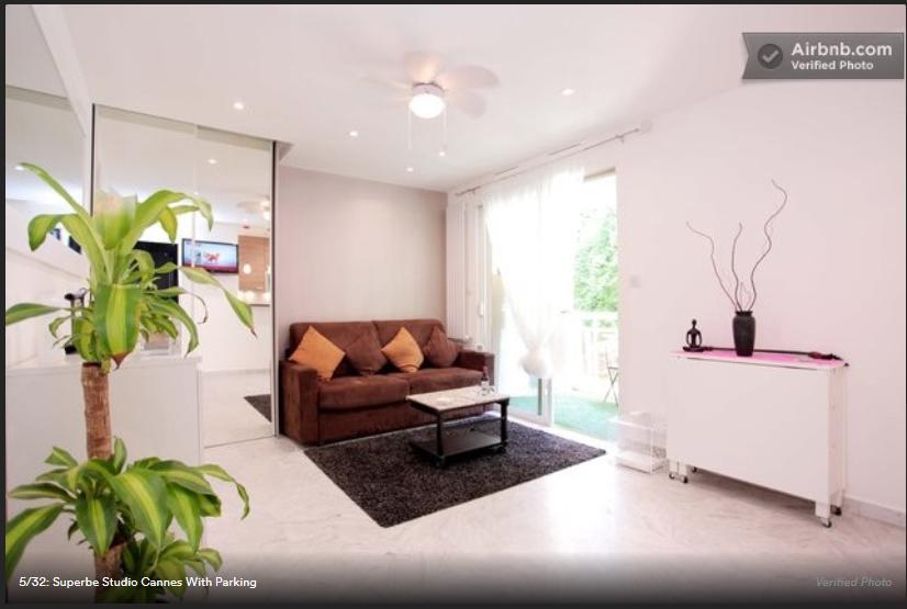 Superbe Studio In Cannes 450M Sea & Parking Exterior photo